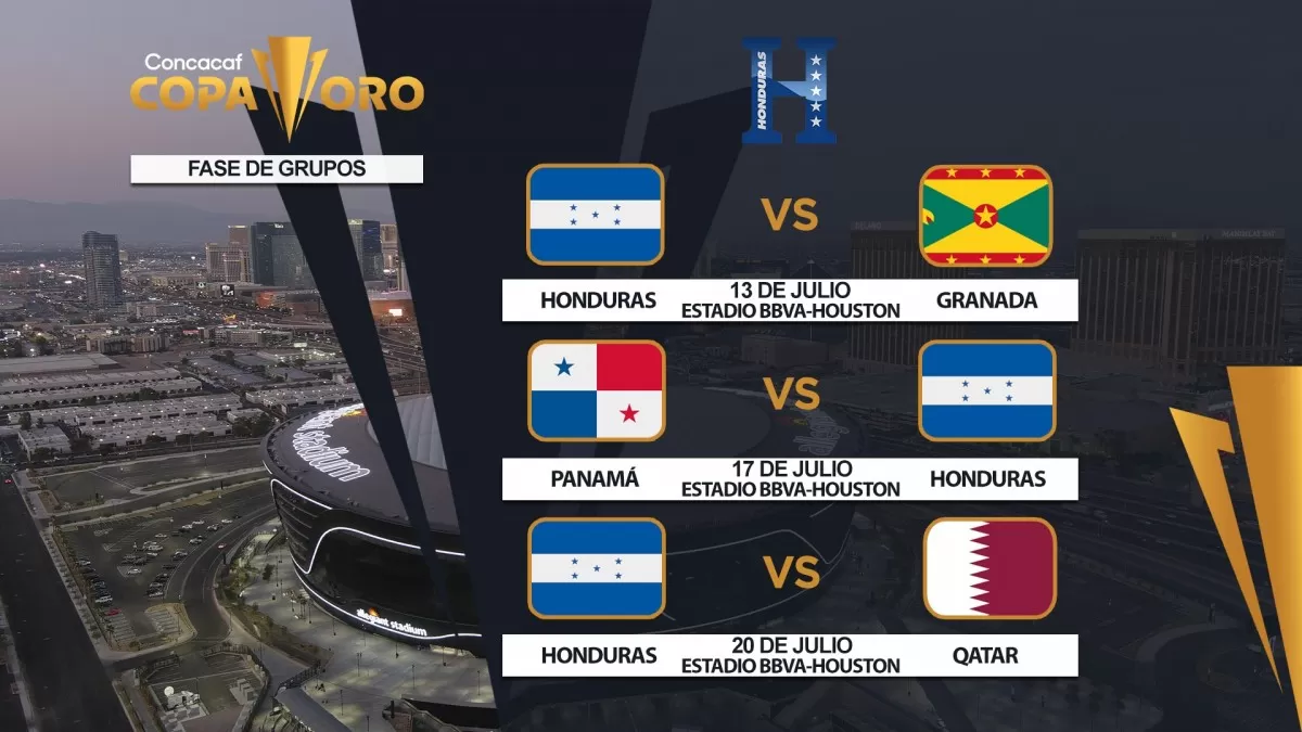 Honduras se reporta lista para debutar hoy en la Copa Oro