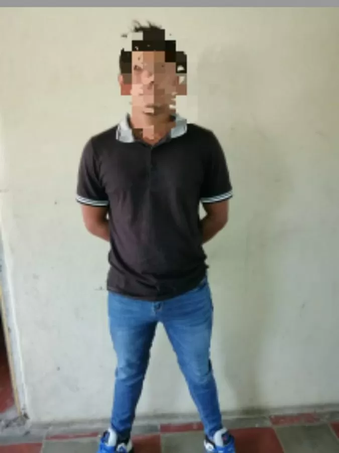 La Policía Nacional reportó la detención en flagrancia de un individuo sospecho del delito de maltrato familiar en San Marcos de Colón
