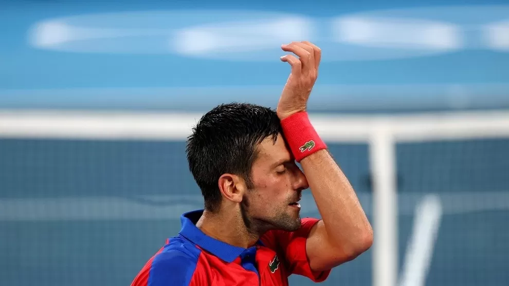 Novak Djokovic eliminado de los juegos olímpicos
