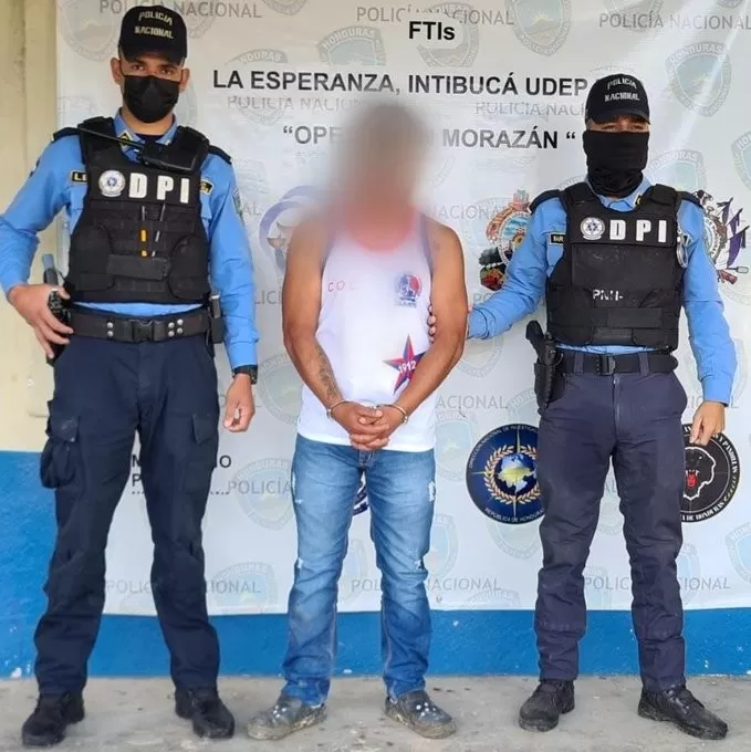Supuesto homicida es capturado por agentes de la DPI en Intibucá