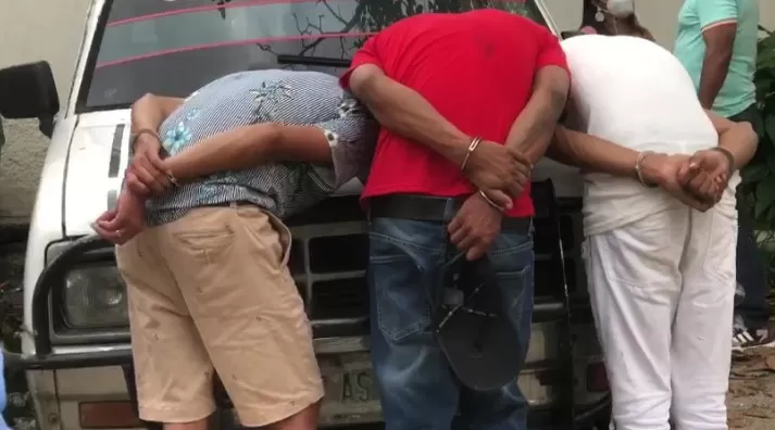 Asaltaban en clínica de San Pedro Sula y son detenidos