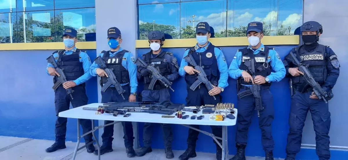 Autoridades policiales en Comayagua reportan la desarticulación de 25 bandas en lo que va del año
