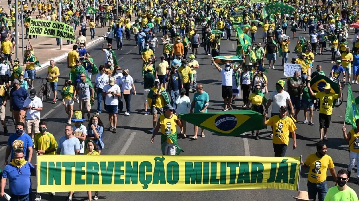 Nuevas manifestaciones en Brasil pro-Bolsonaro contra el sistema electoral