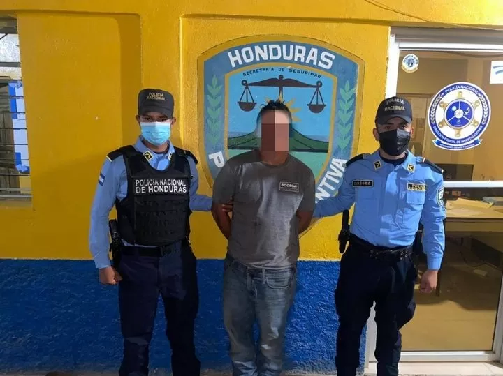 Por maltrato familiar agravado es detenido un individuo en Guaimaca