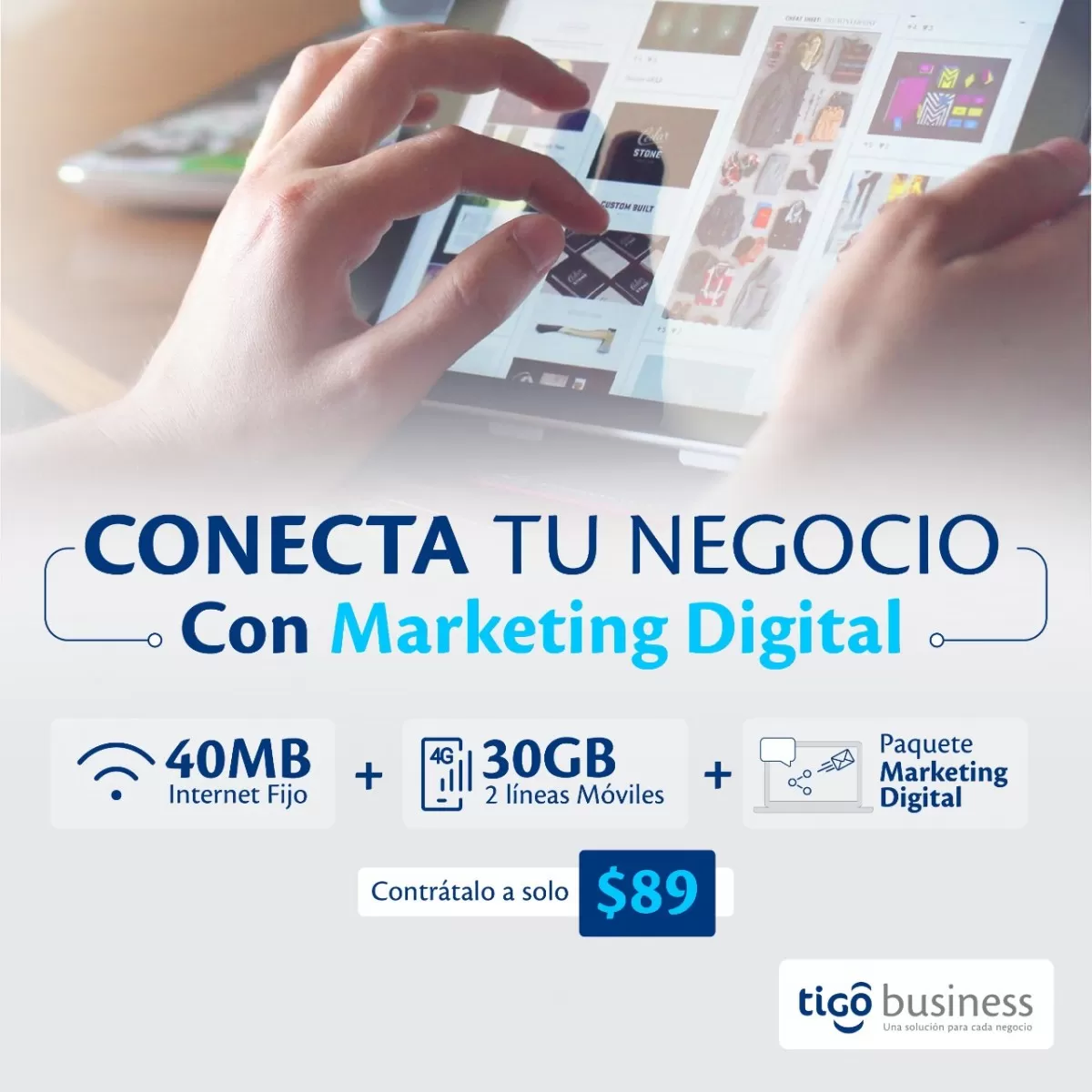 “Tigo Business lanza soluciones de Marketing Digital y Conectividad para empresas emprendedoras”