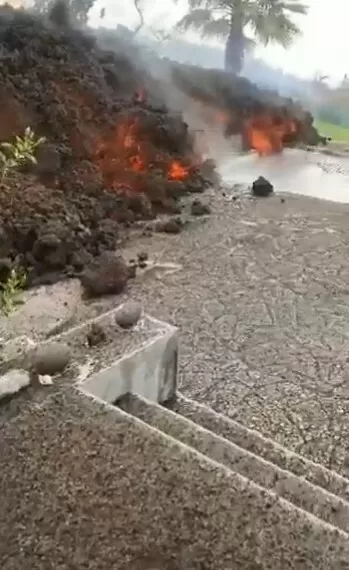 Alarmante situación tras erupción de volcán en isla de La Palma, España