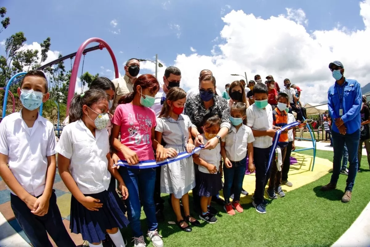 Gobierno inaugura parque en San Jorge, Ocotepeque