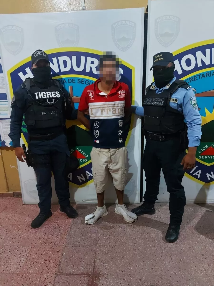 Por tráfico ilícito de drogas es detenido un sujeto en Cantarranas