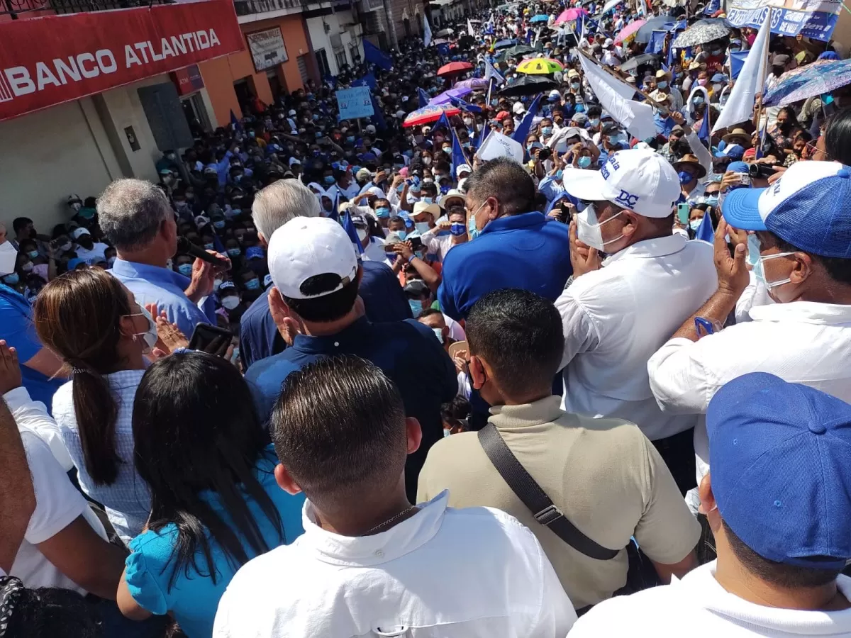 Papi en San Lorenzo: “Honduras no saldrá adelante con ideologías extrañas (comunismo), que se quieren apoderar del país”