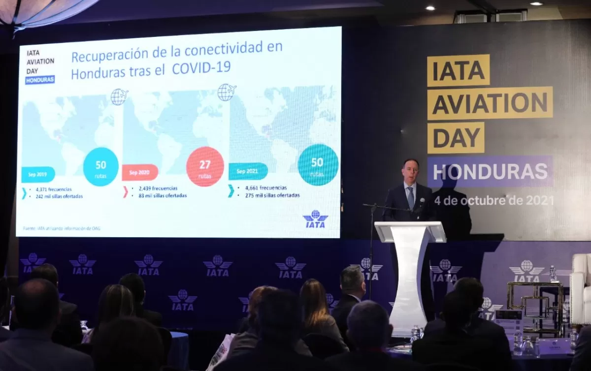 Vicepresidente regional de IATA, Peter Cerdá: Honduras presenta mejor recuperación aeronáutica que Estados Unidos, España o Singapur