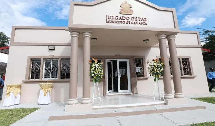 Inauguran nuevo edificio judicial, en Camasca, Intibucá