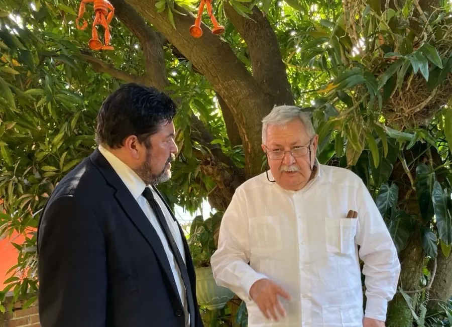 Actual embajador de Honduras ante la OEA se reúne con ex embajador