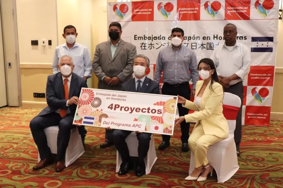 Honduras suscribe convenio con Japón de ayuda social