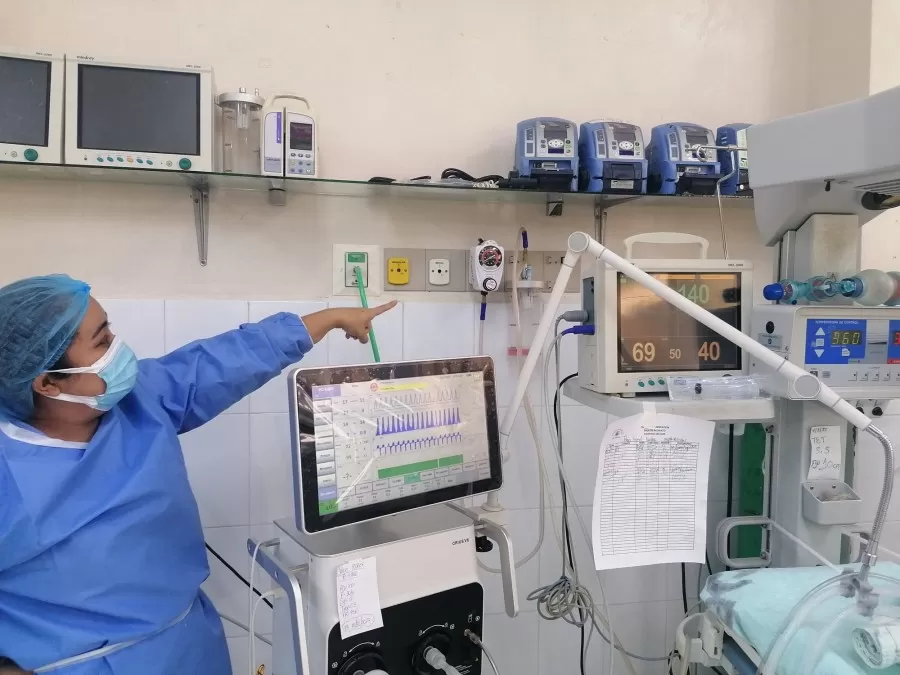 Realizan visita a la emergencia al hospital del Choluteca para constatar eficacia del suministro del gas 01