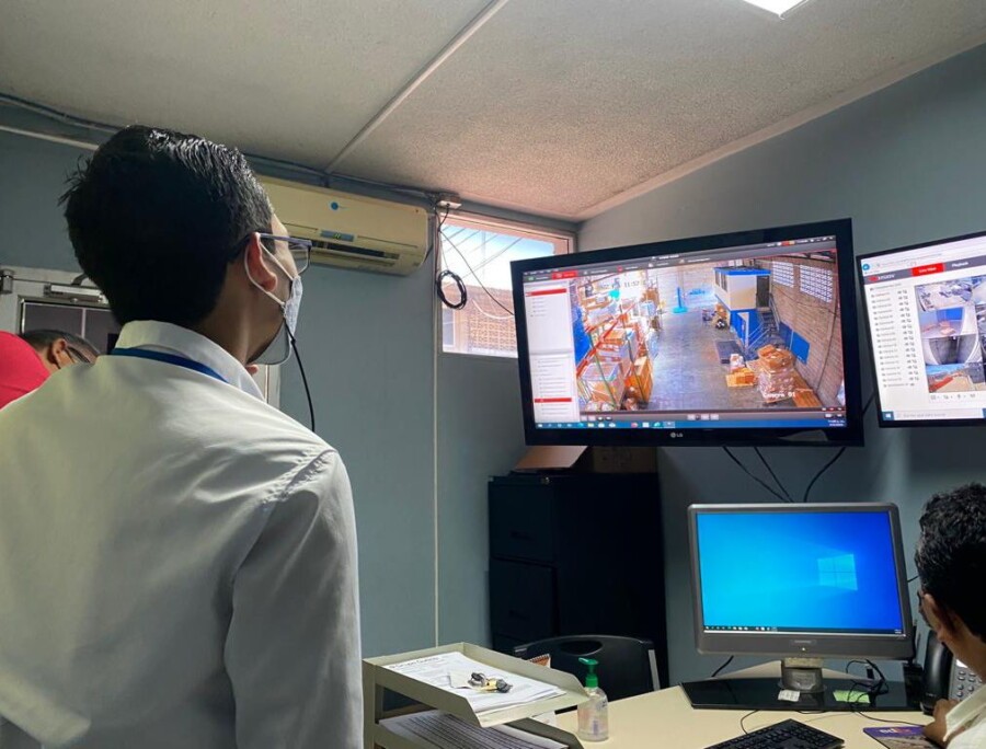 Aduanas Honduras retoma videovigilancia en tiempo real en Depósitos Temporales Públicos
