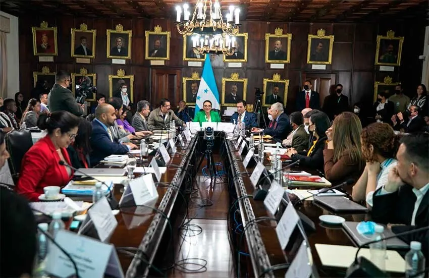 Así quedó reestructurado el Gobierno de Honduras, tras aprobación en Consejo de Ministros de Presidenta Castro