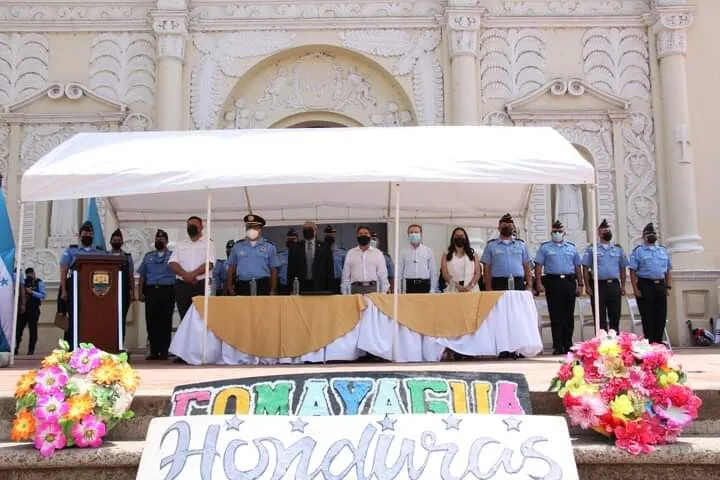 Comayagua fue sede del relanzamiento de la división de Policía de Turismo en Honduras