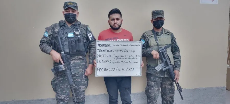 Detienen a un ciudadano de nacionalidad Salvadoreña, quien se encontraba circulando en el país de manera irregular