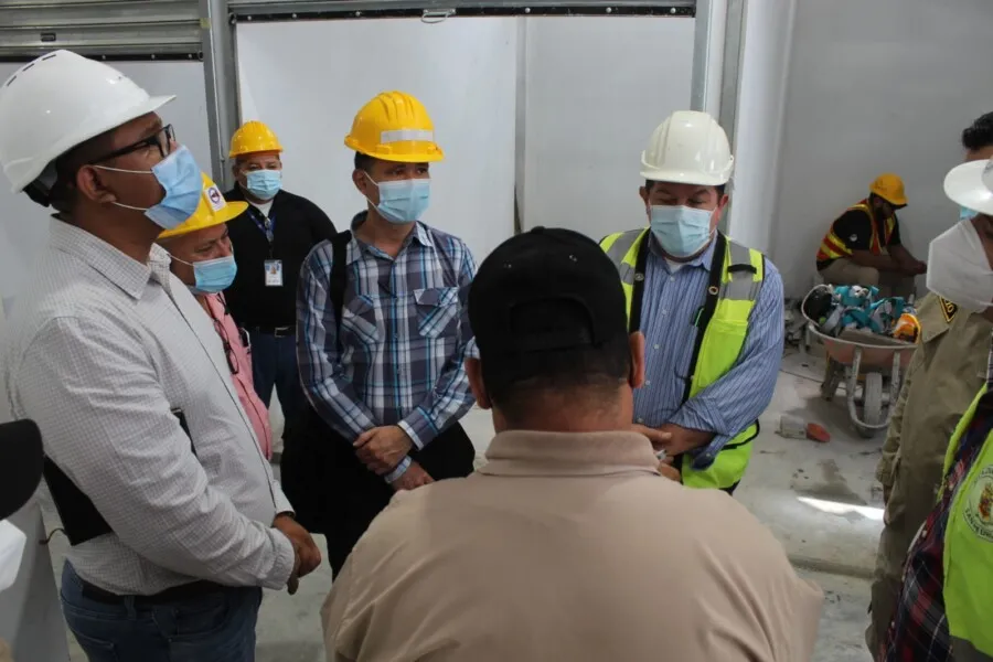 Municipalidad Sampedrana y Cuerpo de Bomberos inspeccionan instalaciones del Mercado Guamilito