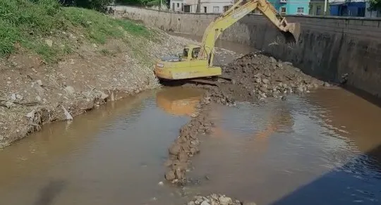 Alcaldía del Distrito Central reactiva trabajos de canalización en ríos