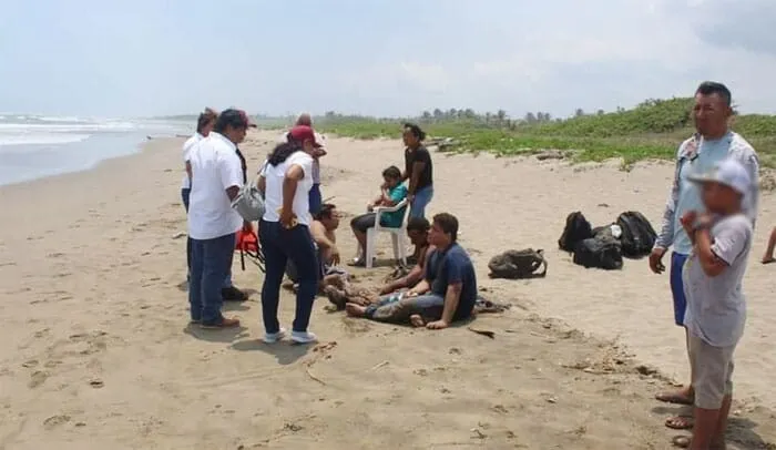 Ascienden a cinco los migrantes hondureños muertos en naufragio en México