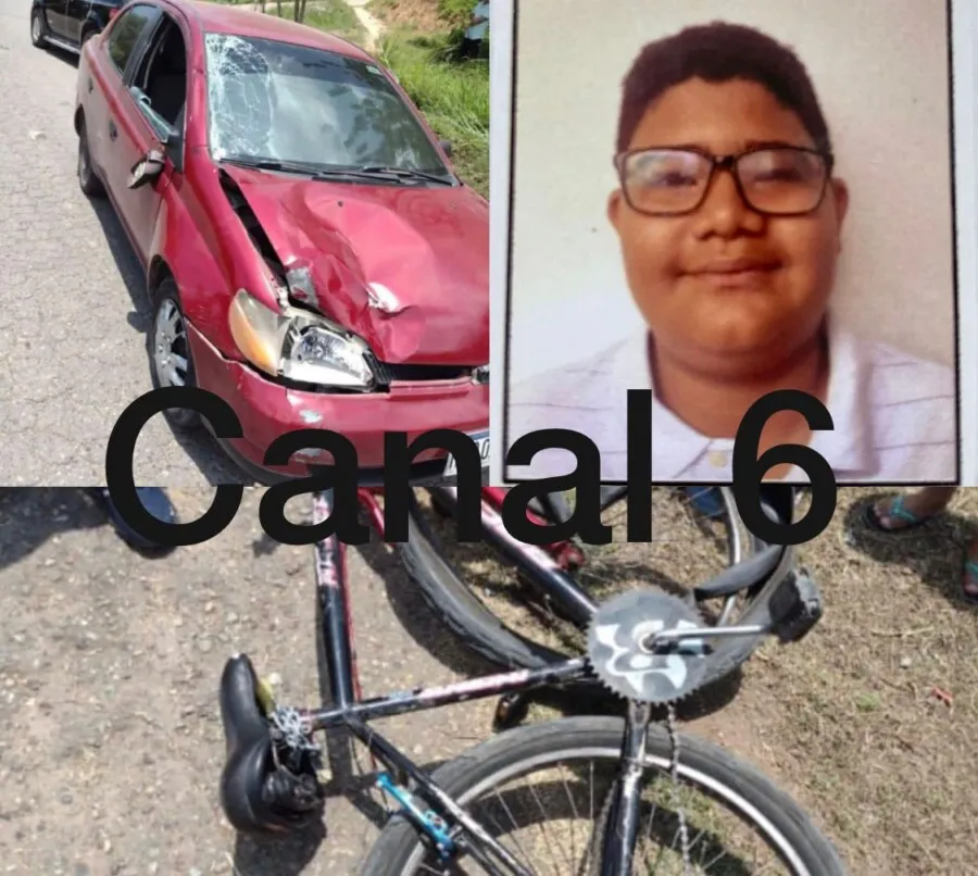 En accidente de tránsito muere estudiante en la colonia Las Delicias de La Ceiba
