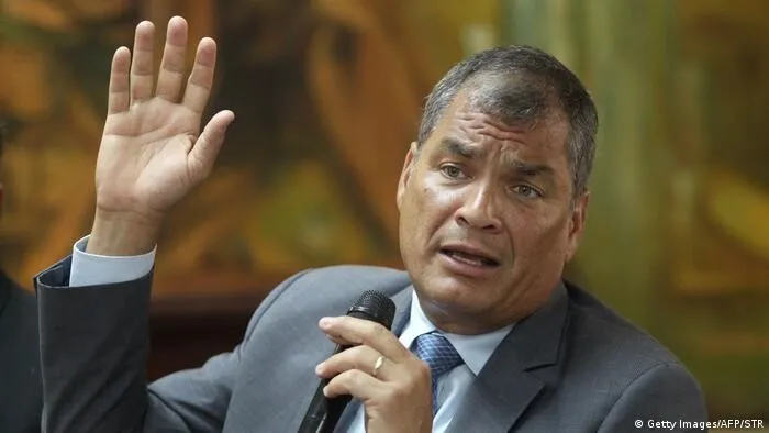 Justicia de Ecuador pide extradición de expresidente Rafael Correa