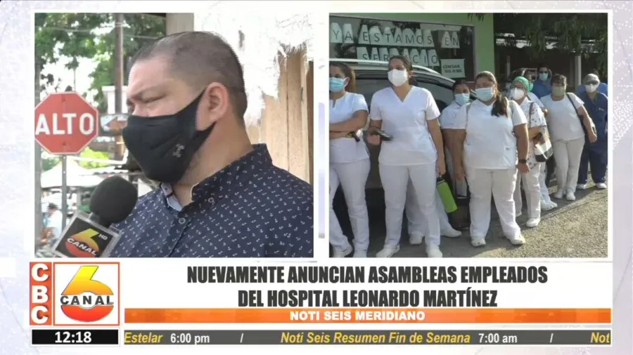 Nuevamente anuncian asambleas empleados del Hospital Leonardo Martínez