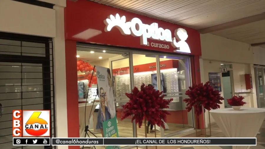 Óptica la Curacao inaugura su nueva tienda en Mall Plaza Miraflores de Tegucigalpa