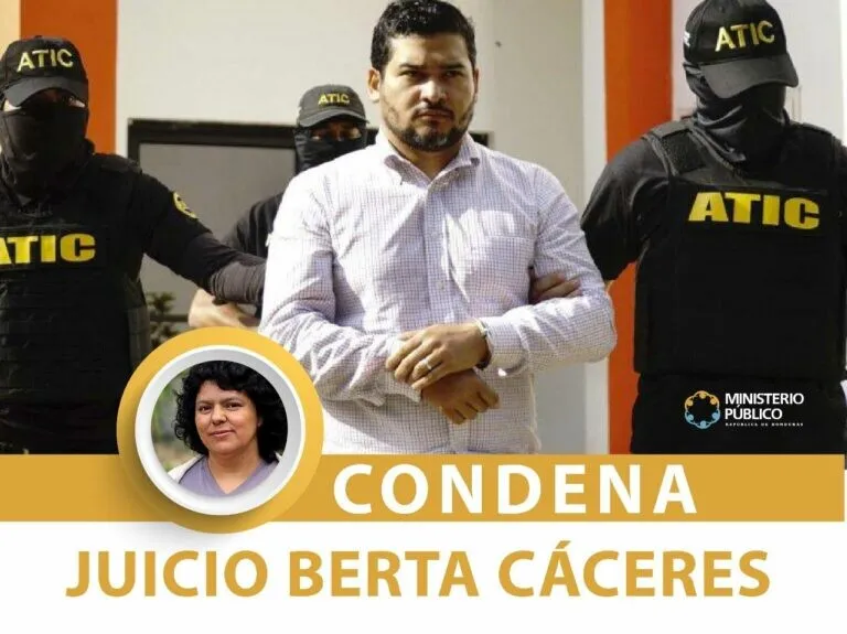 Condenado David Castillo a 22 años de cárcel por asesinato de Berta Cáceres