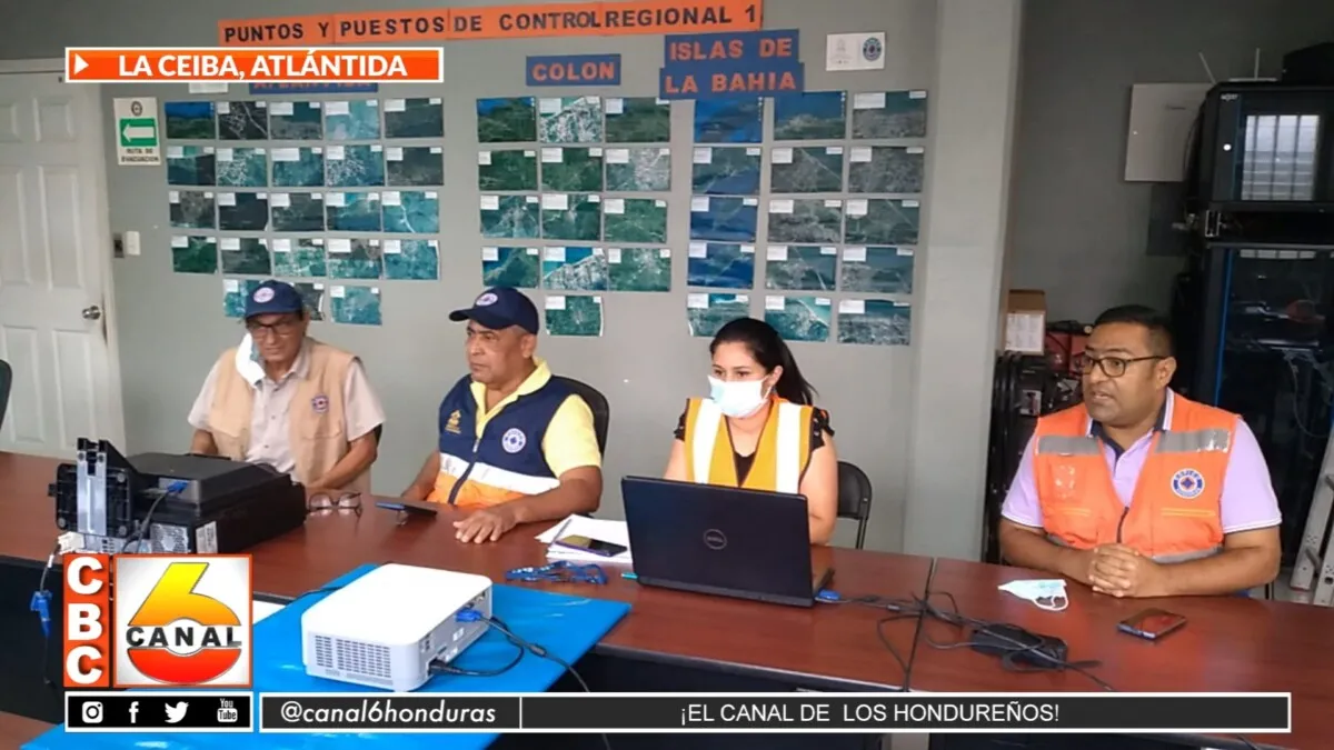 Copeco, Bomberos de Atlántida y Colón se preparan por posibles emergencias por lluvias
