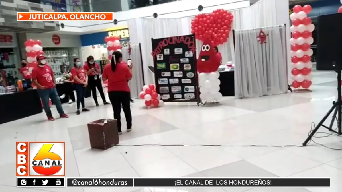 Hospital San Francisco en Juticalpa, Olancho conmemora el Día del Donante de Sangre
