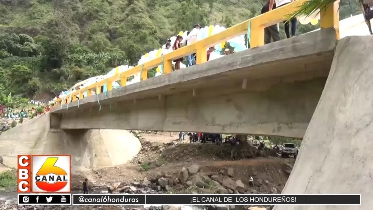 Alcaldía de Comayagua construye millonario puente en La Providencia