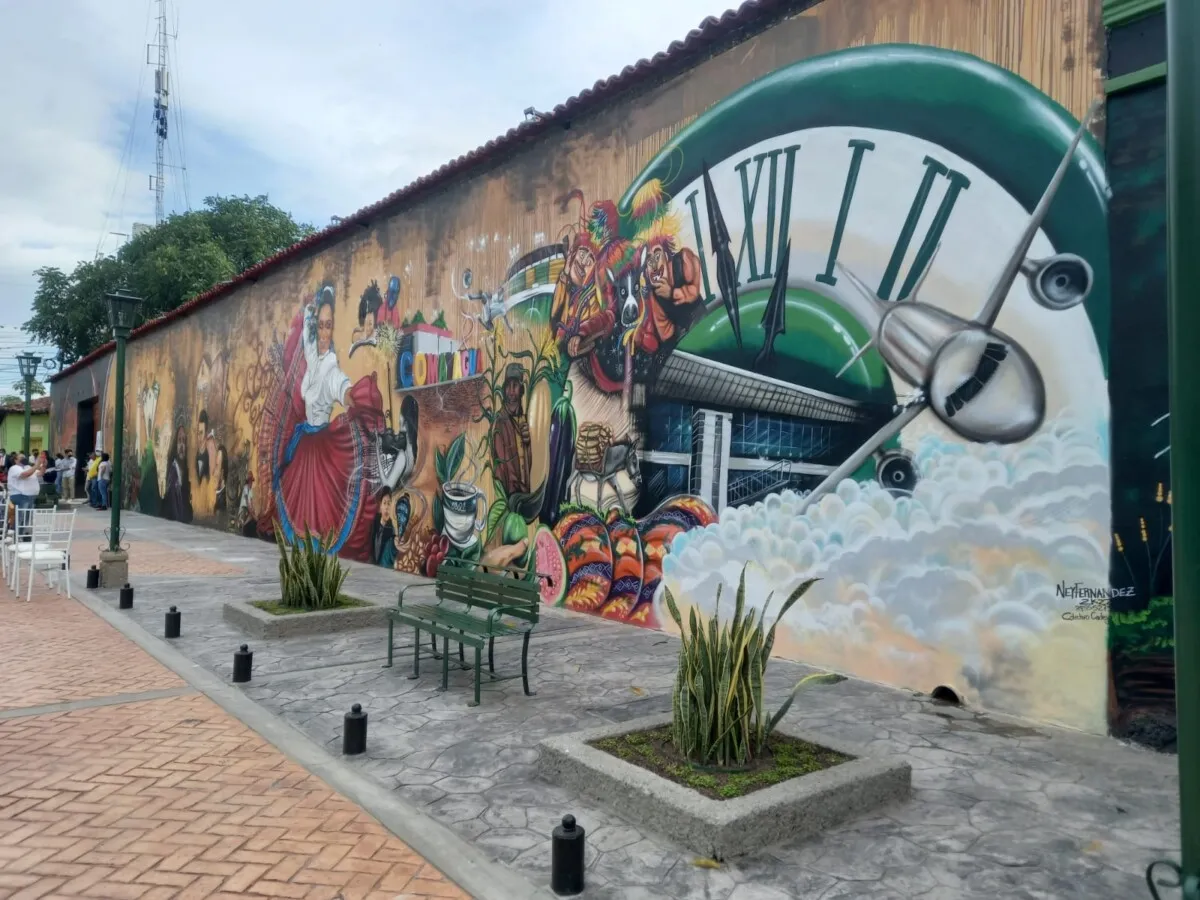 Alcaldía de Comayagua y El Instituto de Turismo inaugura proyecto de pavimentación (Continuación del Paseo Ronda la Alameda), calles hacia los juzgados