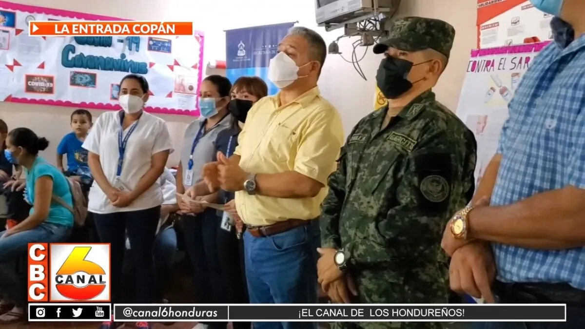 Se realiza lanzamiento de campaña de vacunación en La Entrada Copán