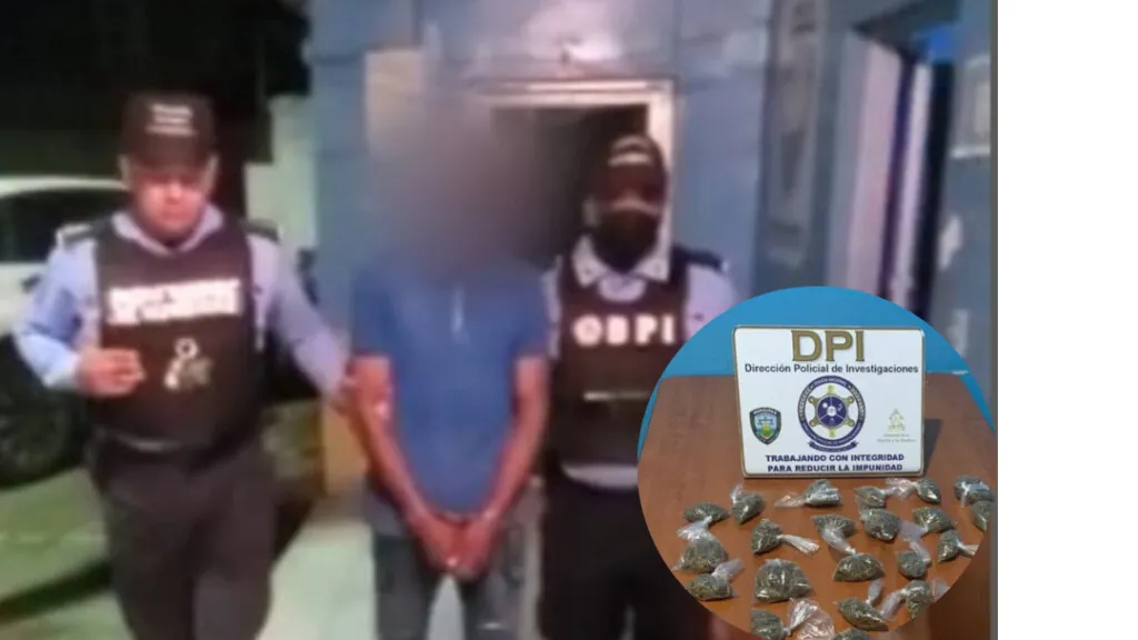 Detienen a un hombre por el supuesto delito de transporte de droga en Copán
