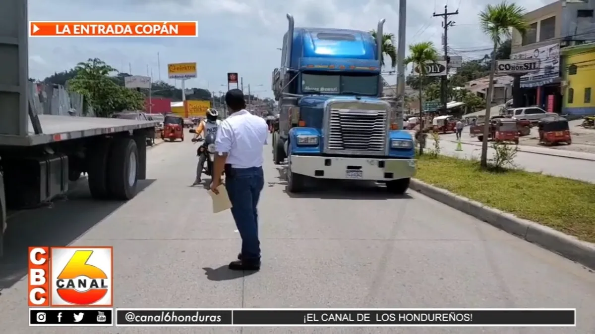 Fuertes operativos por parte de IHTT en La Entrada, Copán