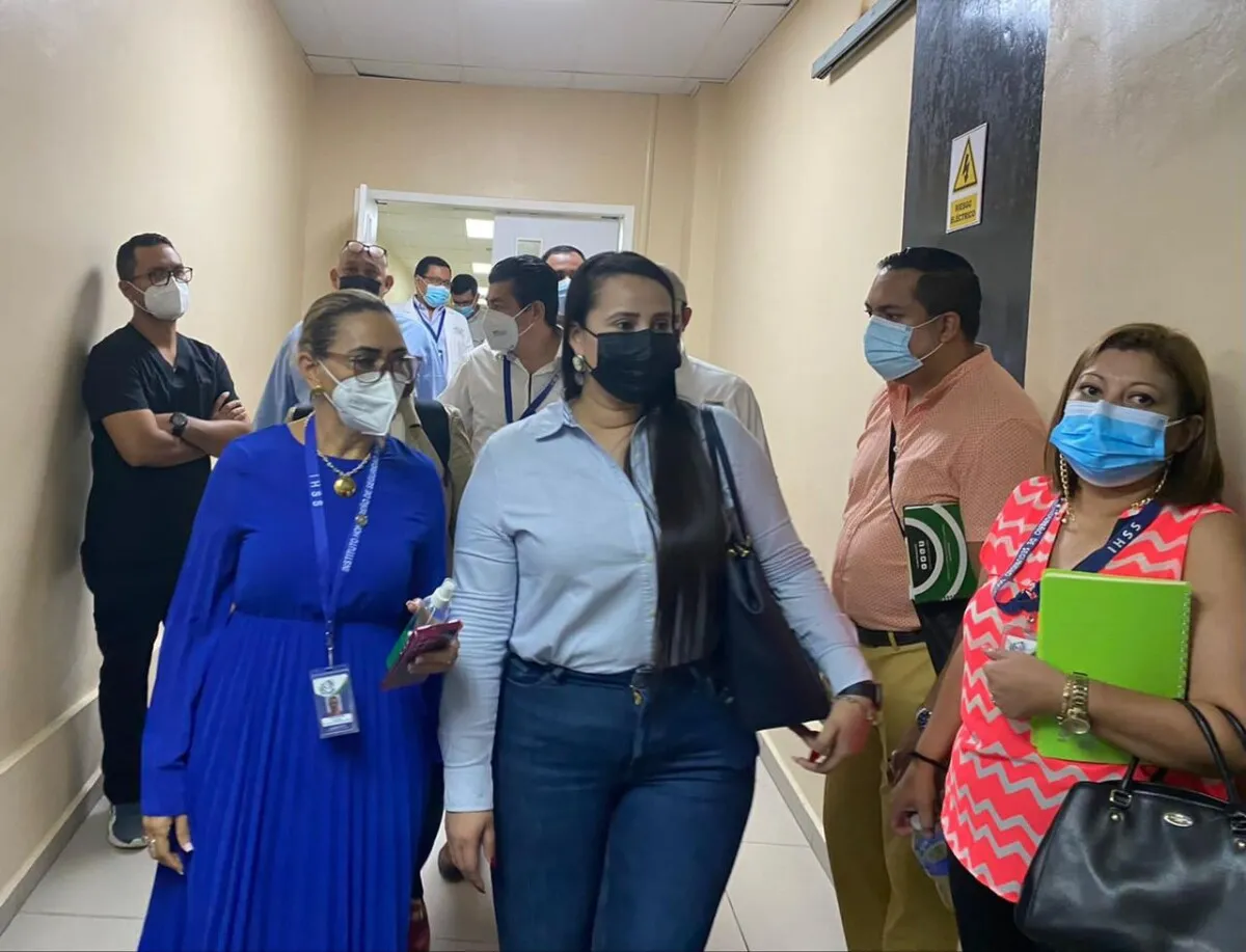 Junta Directiva del Instituto Hondureño de Seguridad Social visitó las instalaciones del Hospital  Regional del Norte