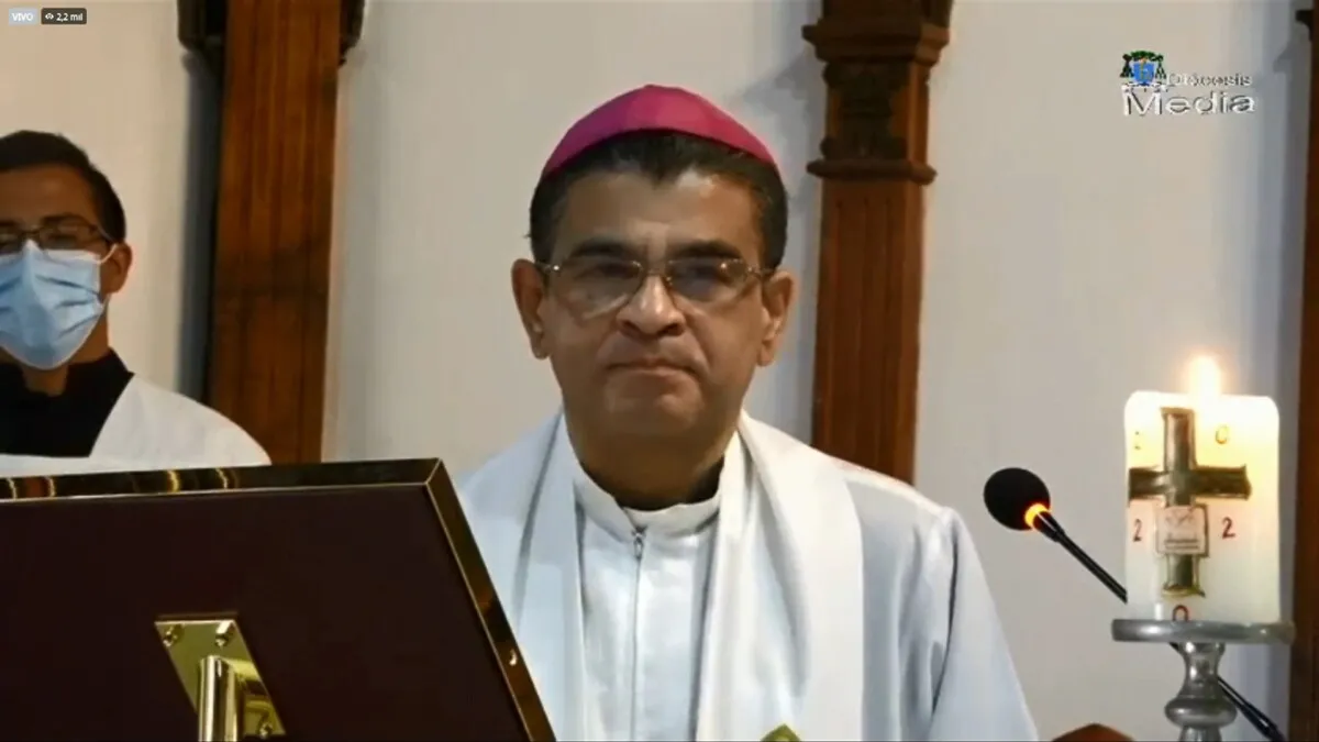 Régimen de Nicaragua detuvo al obispo de Matagalpa, Rolando Álvarez