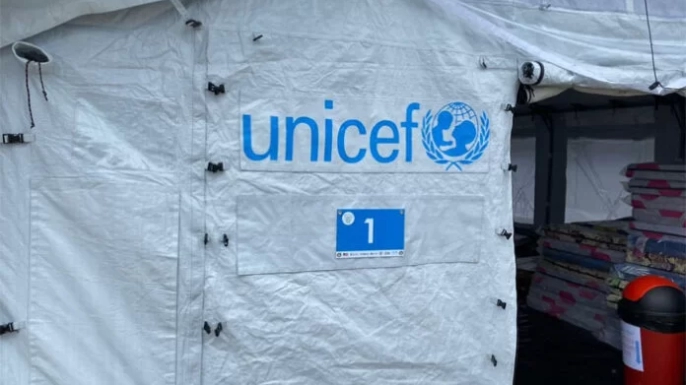 UNICEF inaugura centro de descanso temporal para migrantes en Trojes