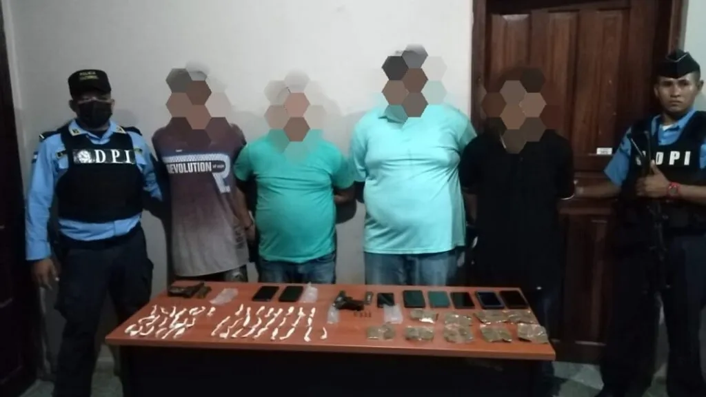 Agentes policiales desarticulan banda de asaltantes en Villanueva, Cortés
