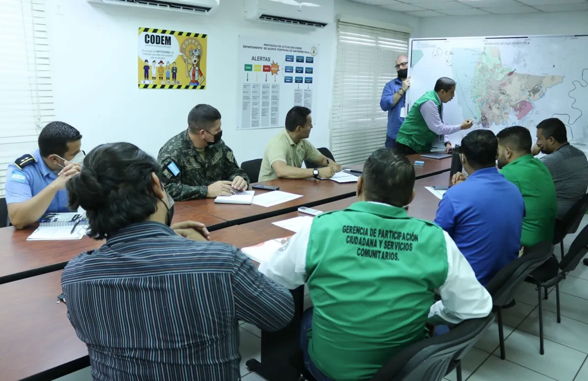 Alcalde Roberto Contreras activa el Comité de Emergencia Municipal por crecida de los ríos Ulúa y Chamelecón