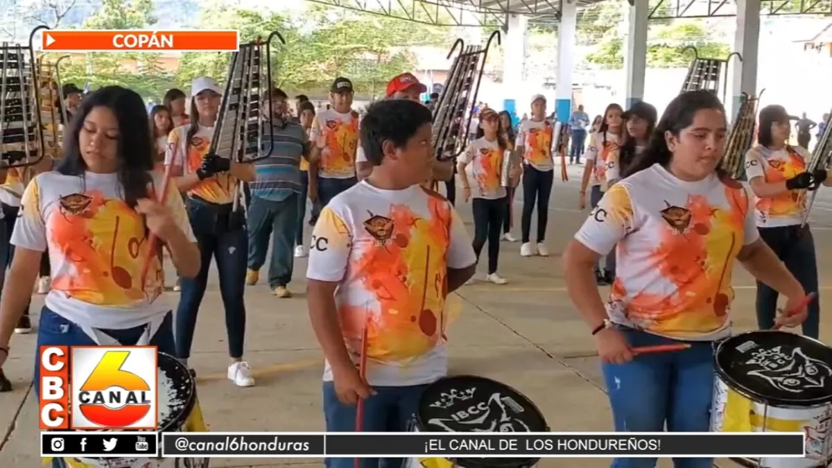 Comite civico de La Entrada, Copán se prepara para desfiles de mañana