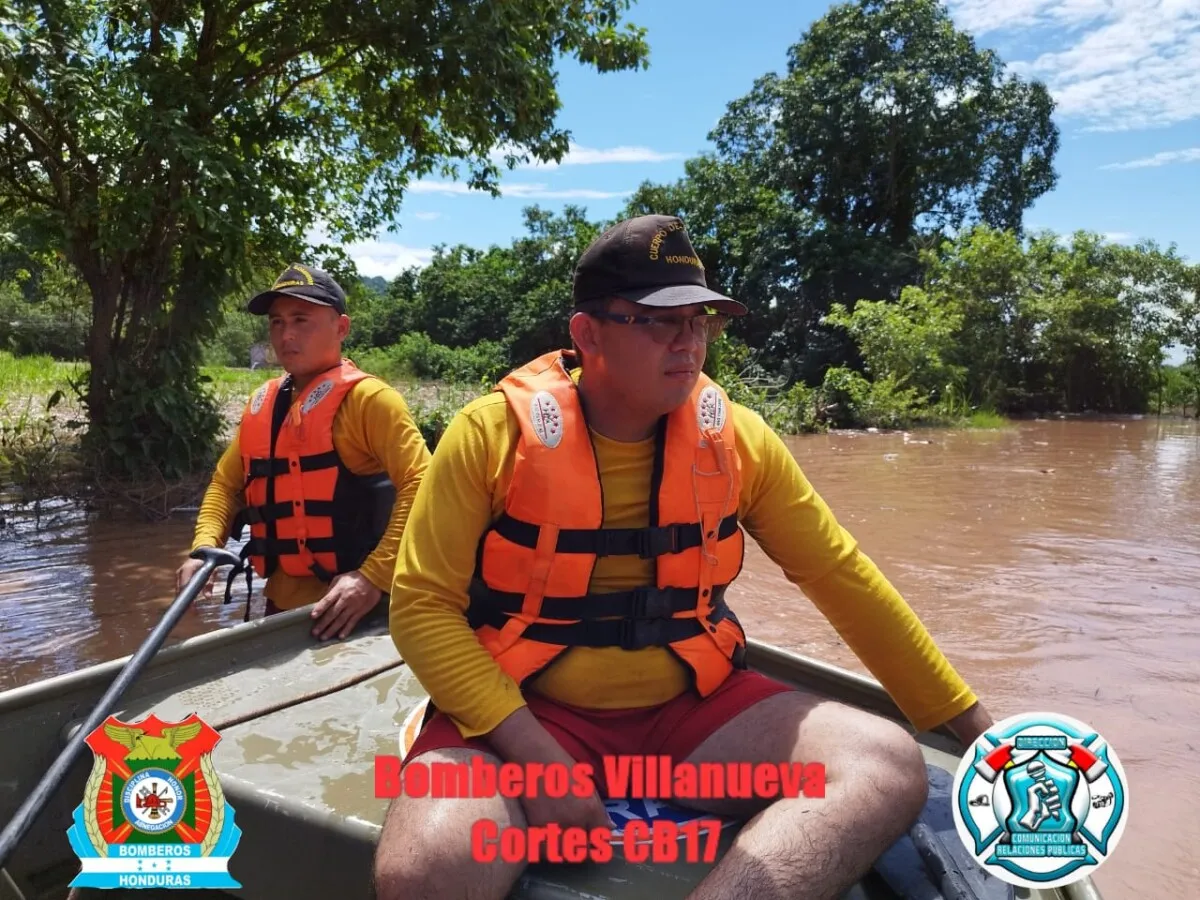 Cuerpo de bomberos de Villanueva, Cortés realiza Monitoreo de Río Ulúa
