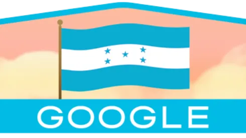 Google rinde homenaje a Honduras en su 201 aniversario de independencia