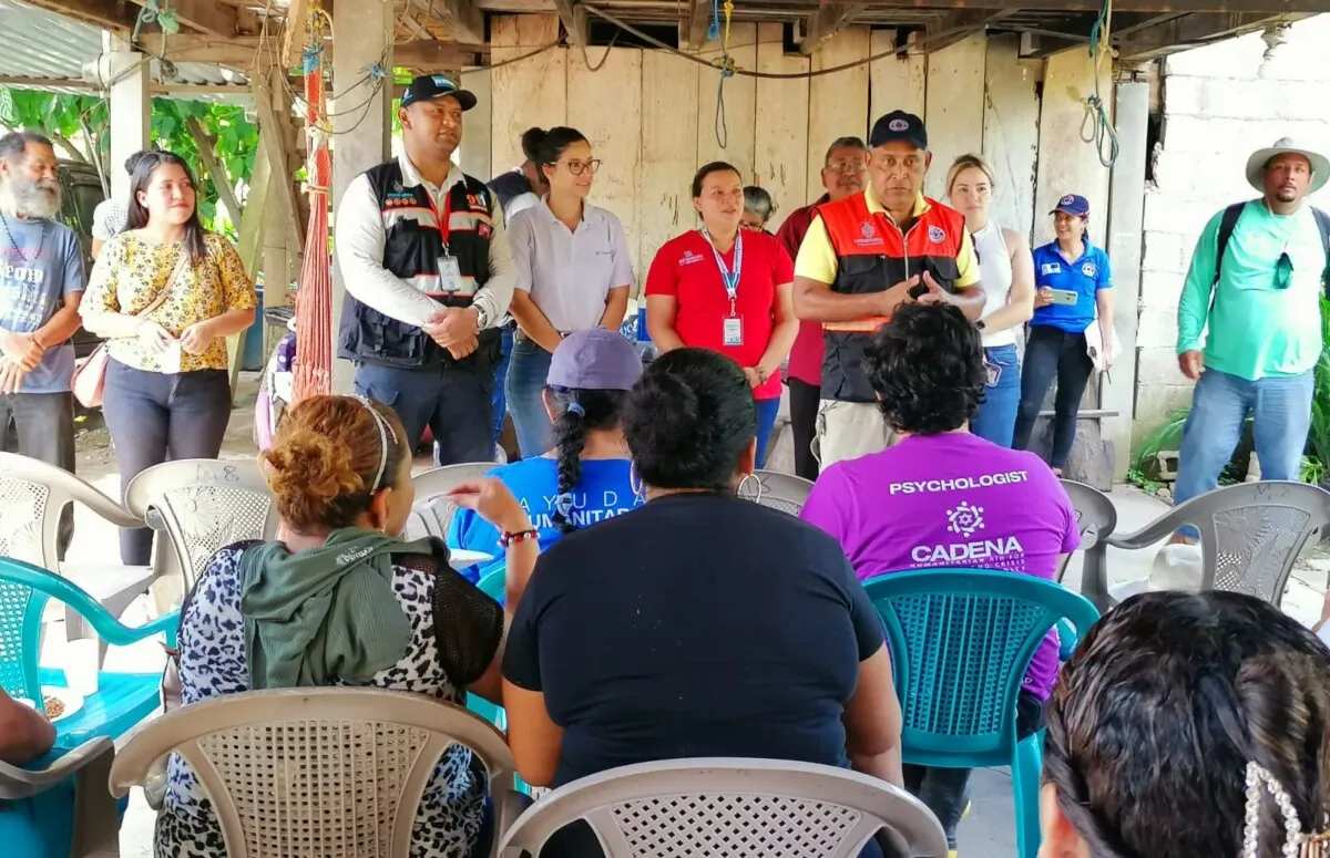 Instituciones de primera respuesta monitorean zonas vulnerables en atlántico hondureño