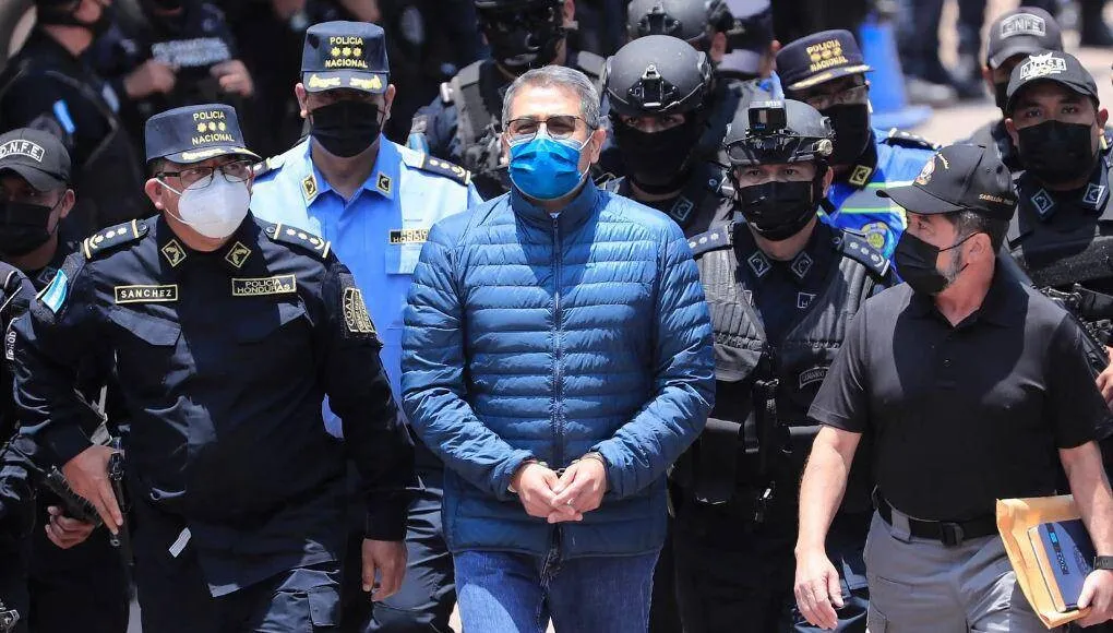 Juez pospone juicio contra el expresidente Juan Orlando Hernández, para el 24 abril de 2023, en el caso que se le sigue por narcotráfico