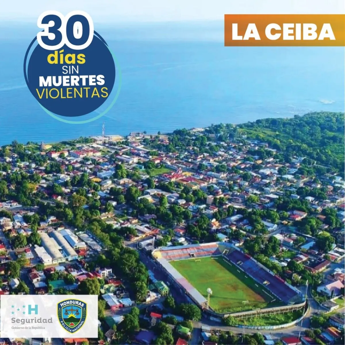La Ceiba reporta más de 30 días sin delitos de homicidios y asesinatos