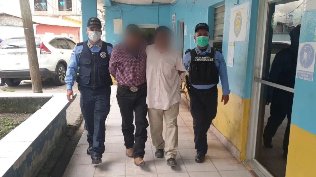 Por amenazas UDEP-4 captura a dos hermanos en Copán