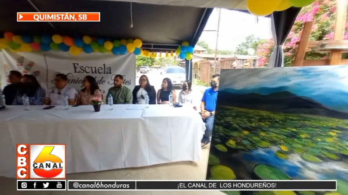 Se inaugura Escuela Municipal de Arte en Quimistán, Santa Bárbara
